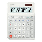 Casio DE-12E-WE 12 Digit Big Ergonomic Desk Calculator DE-12E-WE-WA-EP
